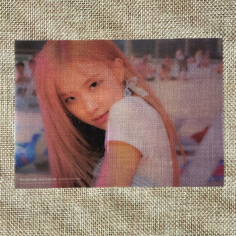 BLACKPINK ROSE [ Photobook Limited Edition ] Official Postcard / New / Gift