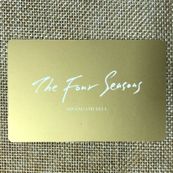 HWANG CHI YEUL #1 [The Four Seasons] Official Photocard, 2nd Album / New / Gift