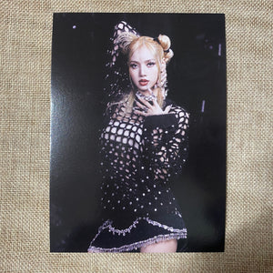 BLACKPINK LISA #1 [Born Pink] Official Large Photocard Postcard, Box Ver. / Gift
