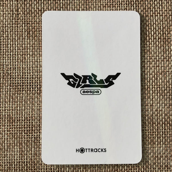 AESPA NINGNING [ Girls ] Official Photocard, Hottracks / New / Gift