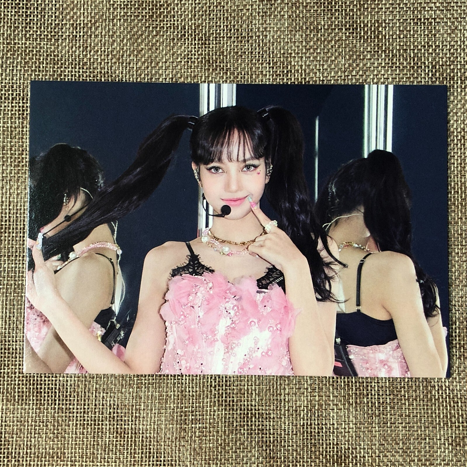 BLACKPINK LISA [ THE SHOW DVD ] Official Postcard Photo / New / Gift