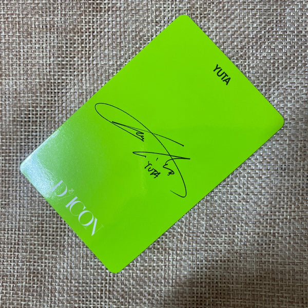 NCT Dream YUTA #7 [ 2019 Dicon Custom Book ] Official Photocard / New / Gift
