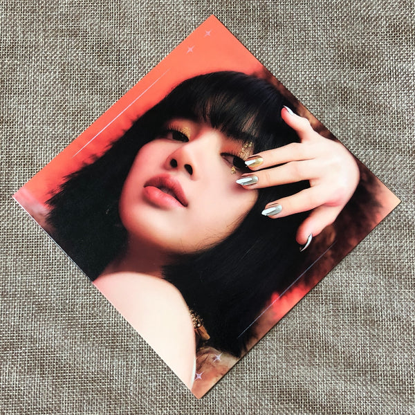 BLACKPINK LISA [ THE ALBUM ] Official Postcard, Ver. 3 / New / Gift