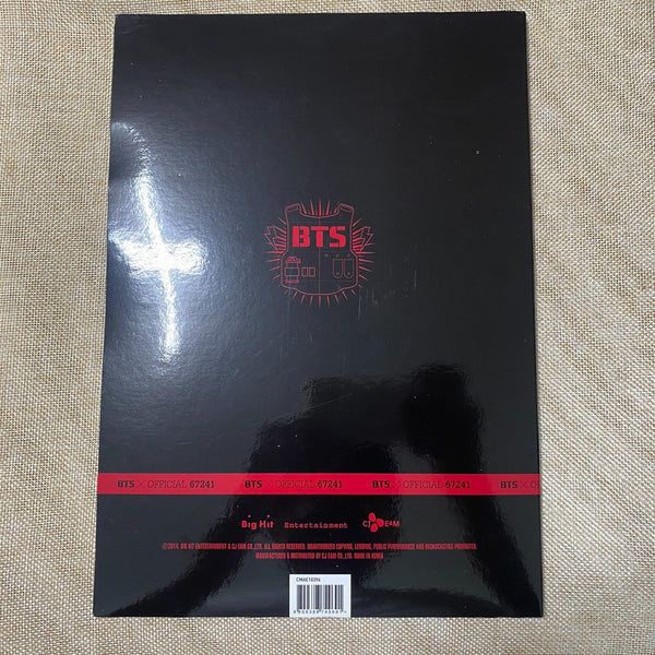 BTS [2014 Live Trilogy The Red Bullet] Official Clear File Set / New, Rare /+G
