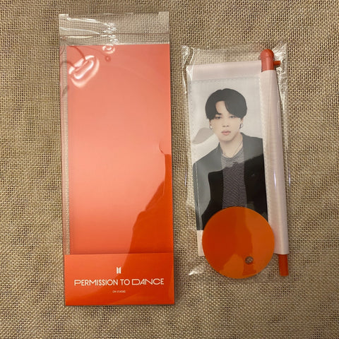 BTS JIMIN [ Permission to Dance On Stage ] Official Mini Flag / New, Rare / Gift