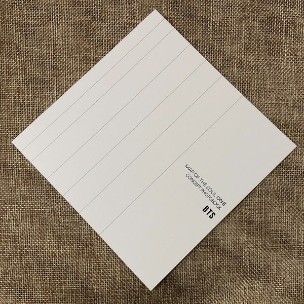 BTS JIN [ MAP OF THE SOUL MOS ON:E Concept Book ] Square Postcard / New / Gift