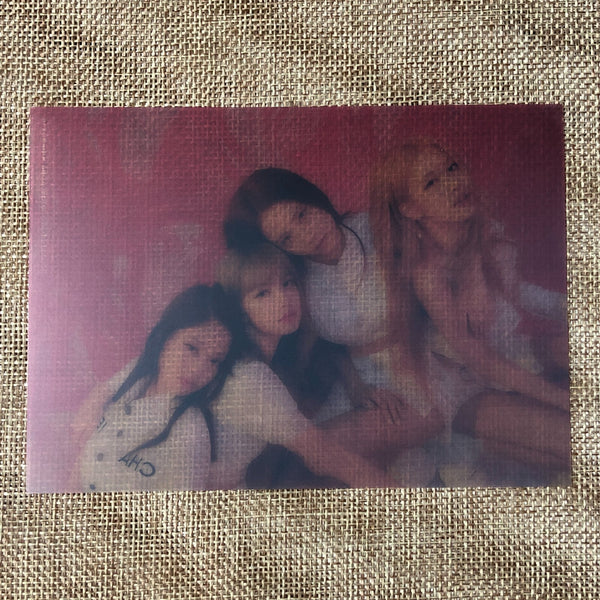 BLACKPINK GROUP [ Photobook Limited Edition ] Official Postcard / New / Gift