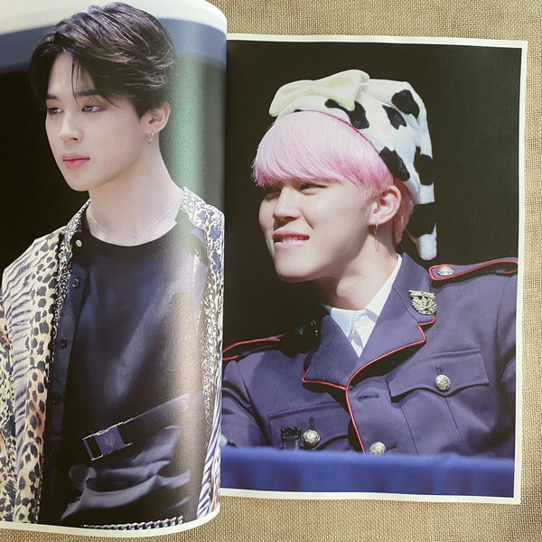 BTS JIMIN [OVER FILL Exhibition] Photobook, Tension Up 64 pg 21x29 cm / Gift