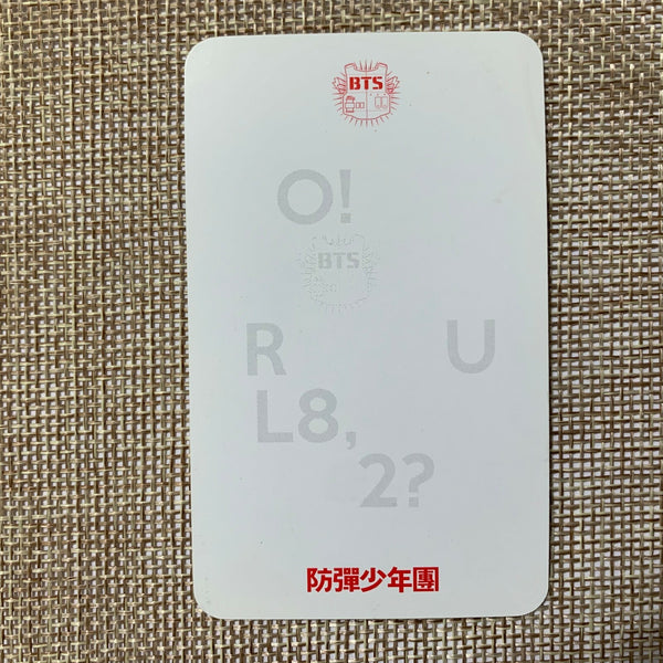 BTS GROUP [ O!RUL8,2? ] Official Photocard, 1st Mini Album ORUL82 / New / Gift