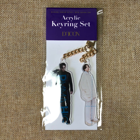 BTS JUNGKOOK [ DICON Vol 10 ] Official Acrylic Key Ring Set / New / Gift