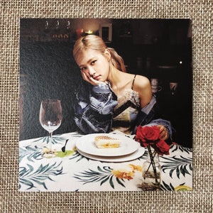 BLACKPINK ROSE #10 [ -R- ] Official Postcard, 1st Single / New / Gift