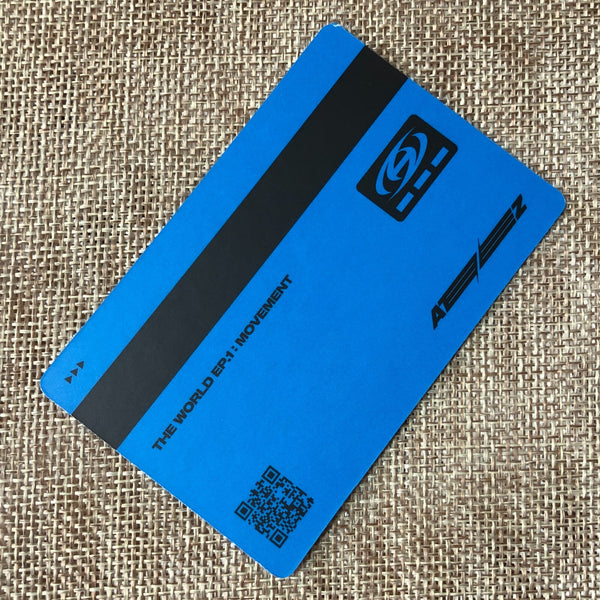ATEEZ SAN [THE WORLD EP.1 : MOVEMENT] Official ID Card Photocard, A Ver. / Gift