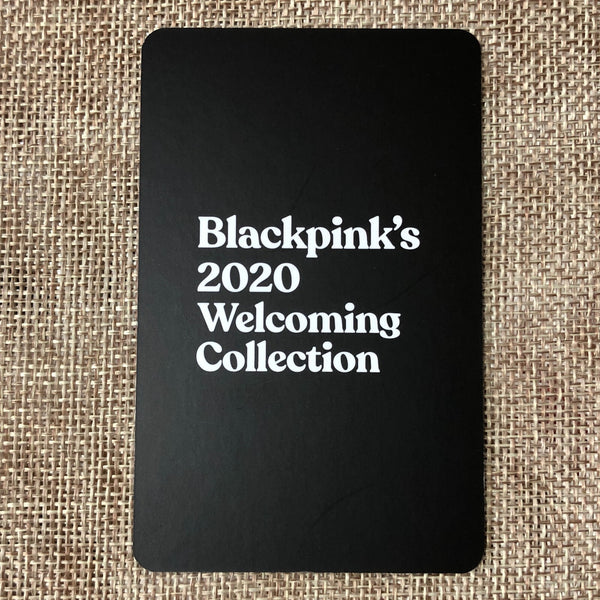 BLACKPINK LISA [2020 Welcoming Collection Ktown4U] Official Photocard / Gift