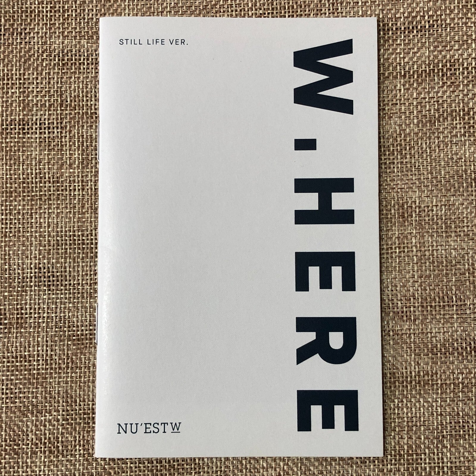 Nu'est W [ W.HERE ] Official Mini Photobook, Self Life Ver. / New / Gift