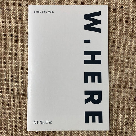 Nu'est W [ W.HERE ] Official Mini Photobook, Self Life Ver. / New / Gift