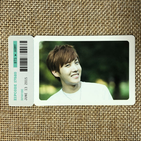 BTS J-HOPE [2nd Muster 17520] Official Photocard Photo Ticket / New, Rare / Gift