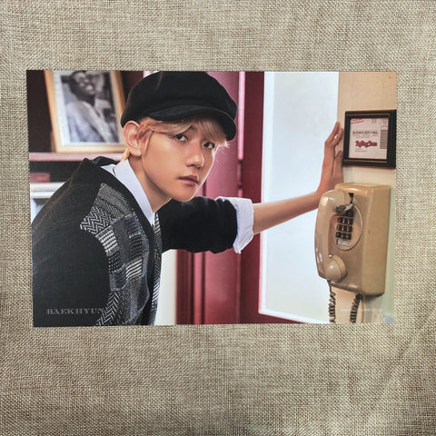 EXO BAEKHYUN #2 [ 2020 Season's Greetings ] Official A4 Size Poster / New / Gift