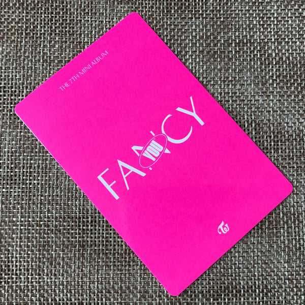 TWICE DAHYUN [ FANCY YOU ] Official Pre-Order Photocard, B Ver. / New / Gift