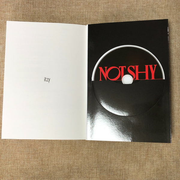 ITZY [ NOT SHY ] Official Album Photobook C Ver, Photobook + CD / New / Gift