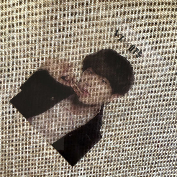 BTS SUGA [VT L'atelier Perfume] Official Transparent Photocard / New, Rare /+G