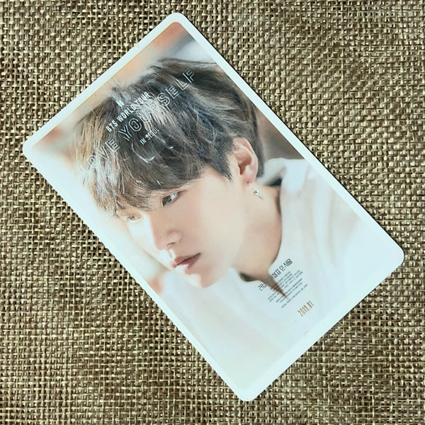 BTS SUGA #5 [Love Yourself in Seoul Movie] Official Ticket Photocard Photo /+G