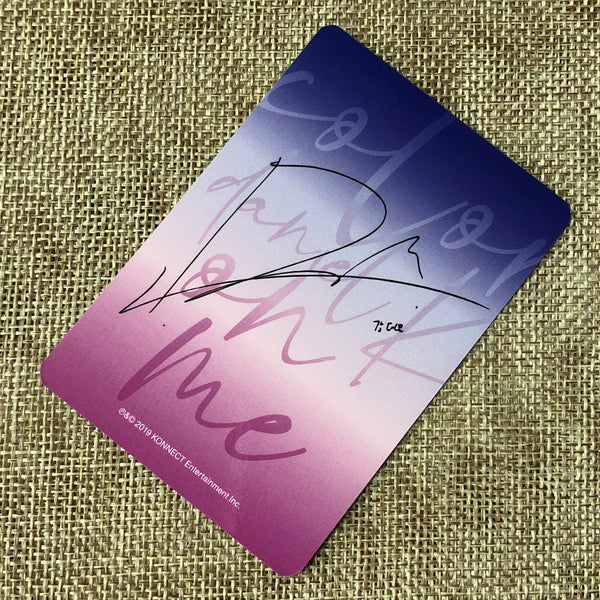 WANNA ONE KANG DANIEL #4 [Color On Me] Official Photocard, 1st Single / Gift