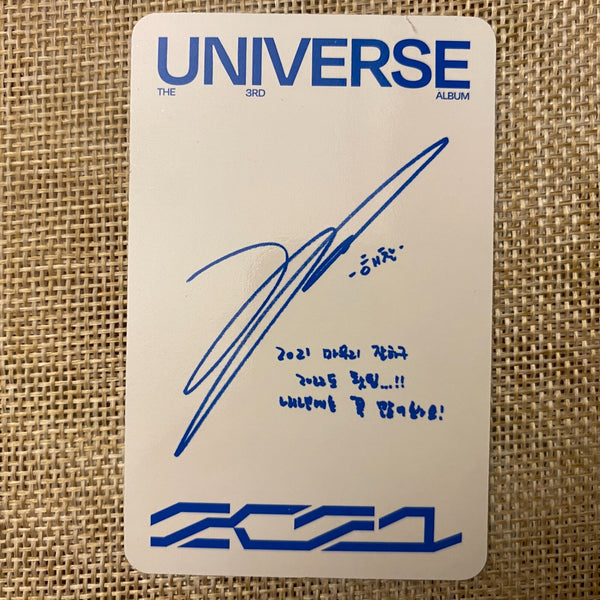 NCT HAECHAN [ UNIVERSE 2021 ] Official Photocard, Jewel Case Ver. / New / Gift