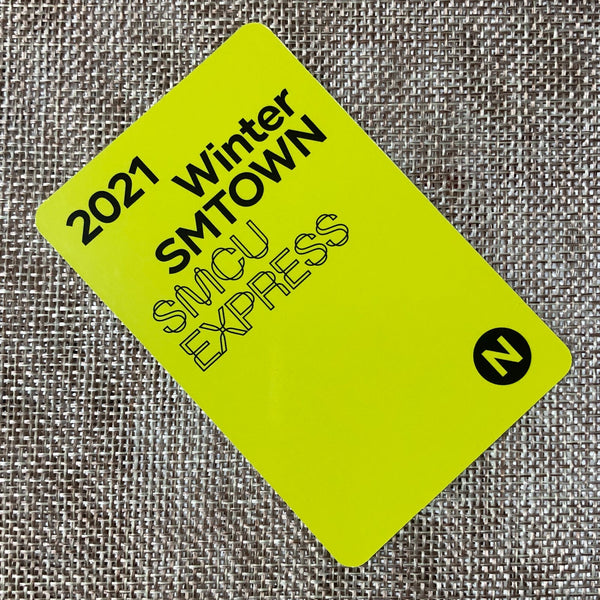 NCT 127 KUN [ 2021 Winter SMTOWN SMCU EXPRESS ] Official Photocard / New / Gift