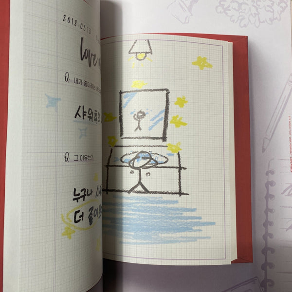 BTS [World Tour Love Yourself] Official Program Book Photobook / New, Rare /+G