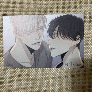 At the End of the Road [Official Coupon Card Photocard] Korean Webtoon BL / Gift