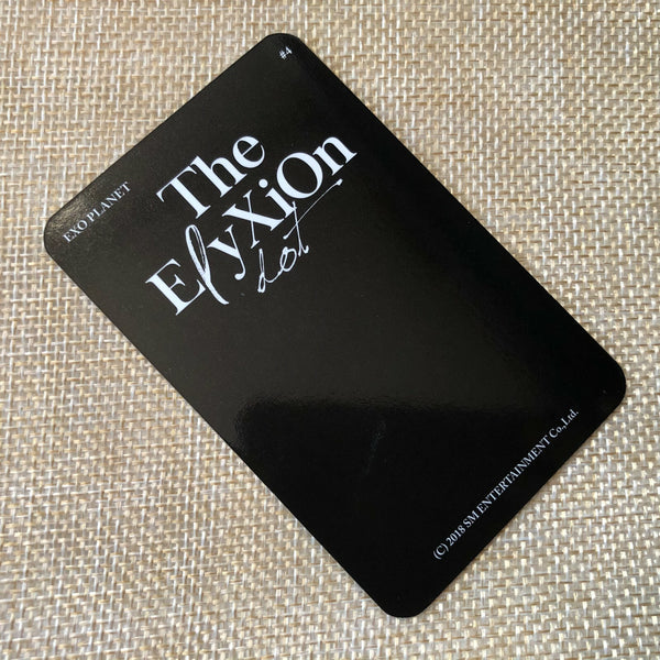 EXO CHEN [ Planet #4 Elyxion Ticket Holder ] Official Photocard / New / Gift