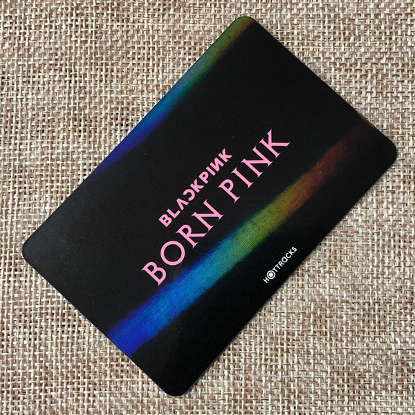 BLACKPINK LISA [ Born Pink ] Official Photocard, HOTTRACKS / New / Gift