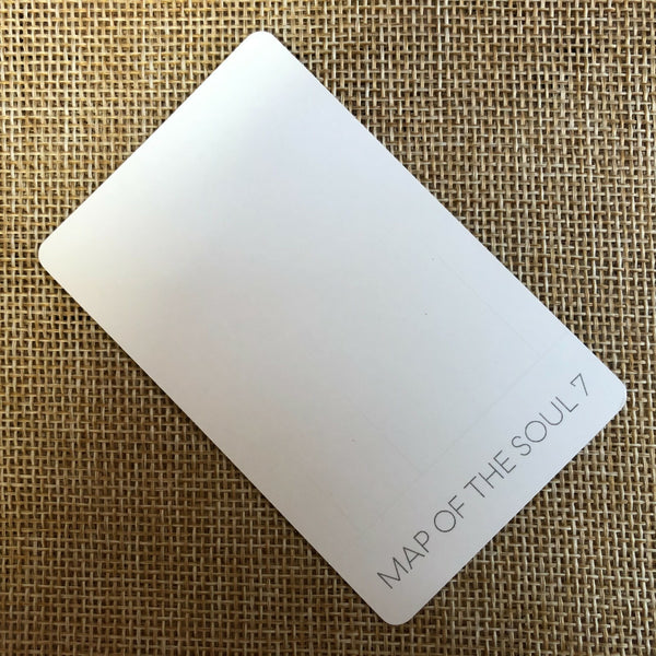 BTS V [ Map Of The Soul 7 ] Official Photocard, Ver 2 Album / New / Gift