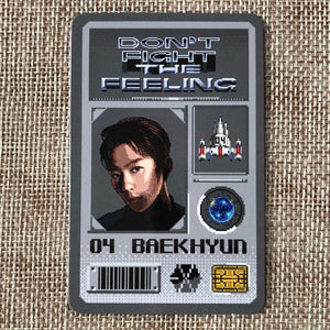 EXO BAEKHYUN [Don't Fight the Feeling] Official ID Photocard, Expansion / Gift