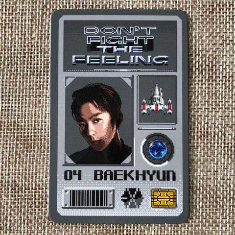 EXO BAEKHYUN [Don't Fight the Feeling] Official ID Photocard, Expansion / Gift