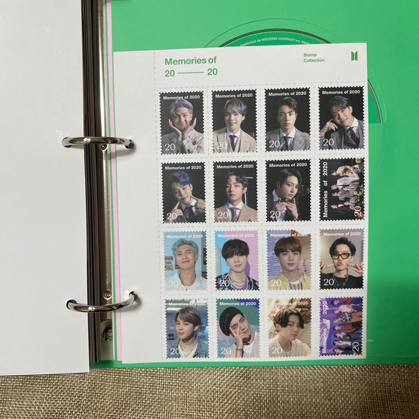 BTS [ Memories of 2020 ] Official DVD, Photobook, Booklet, Stamp, etc / New/Gift