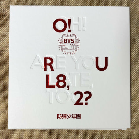 BTS [ O!RUL8,2? ] Official Album Photobook, Photobook + CD / New / Gift