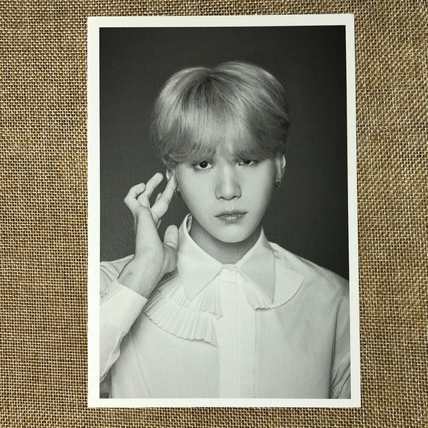 BTS SUGA [The Wings Tour Final] Official Face Photo Collection Set / New / Gift