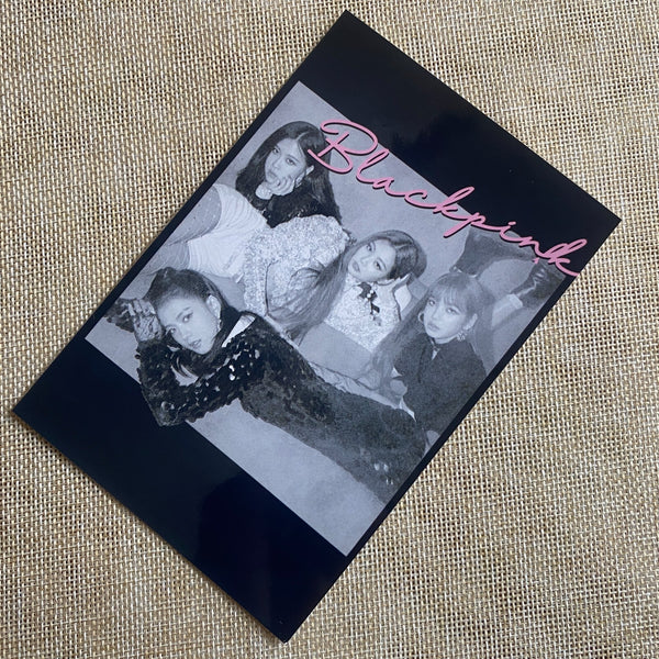 BLACKPINK GROUP #1 [4+1 5th Anniversary Pop-up Store] 4x6 Photo / New, Rare /+G