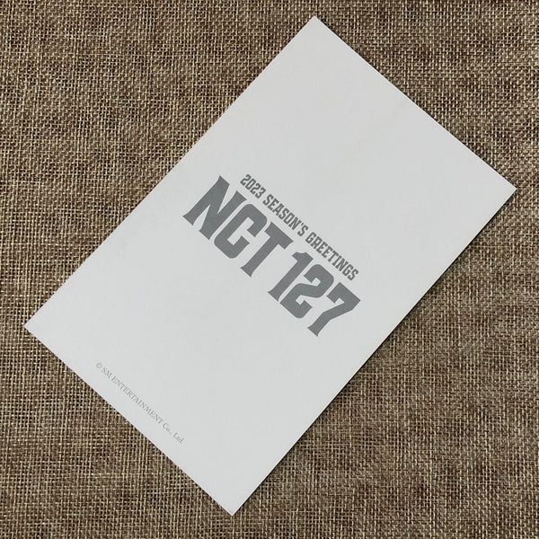 NCT 127 YUTA [ 2023 Season's Greetings ] Official Postcard / New / Gift