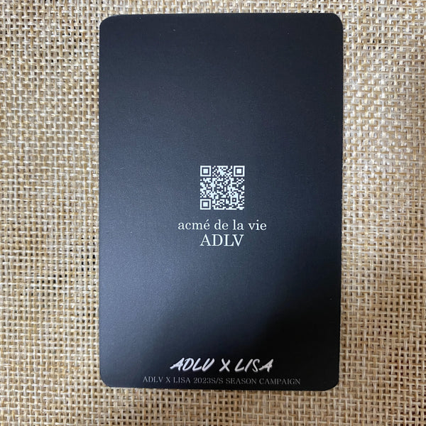 BLACKPINK LISA #3 [ADLV Acme De La Vie Signature] Official Photocard / Gift