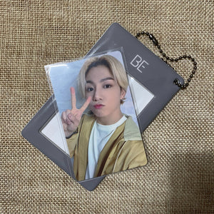 BTS JUNGKOOK [BE Essential Edition] Official Photocard + Holder, Weverse / Gift
