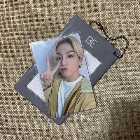 BTS JUNGKOOK [BE Essential Edition] Official Photocard + Holder, Weverse / Gift