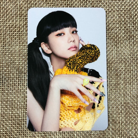 BLACKPINK JISOO [Born Pink MD Pop-Up Store Deco Kit] Official Photocard / Gift