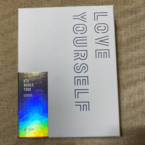 BTS [Love Yourself Europe] Official Blu-Ray + Photobook, 2 Disc / No PC / Gift