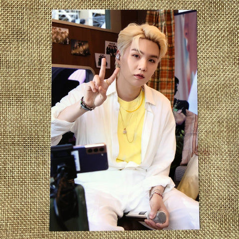 BTS SUGA [ 2021 Muster SOWOOZOO ] Official Blu-ray Live Photo / New / Gift