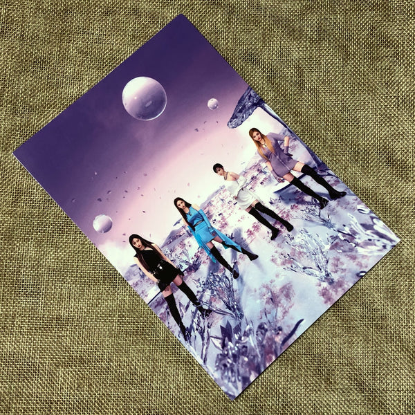 AESPA GROUP [ SAVAGE ] Official Postcard, 1st Mii / New / Gift
