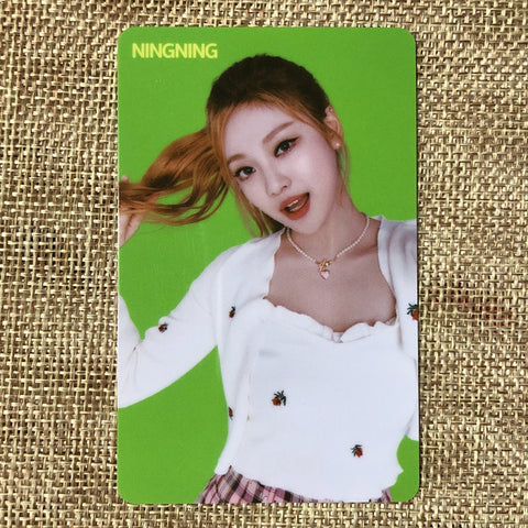 AESPA NINGNING [ Lotte Chilsung TAMS Zero ] Official Photocard / New / Gift