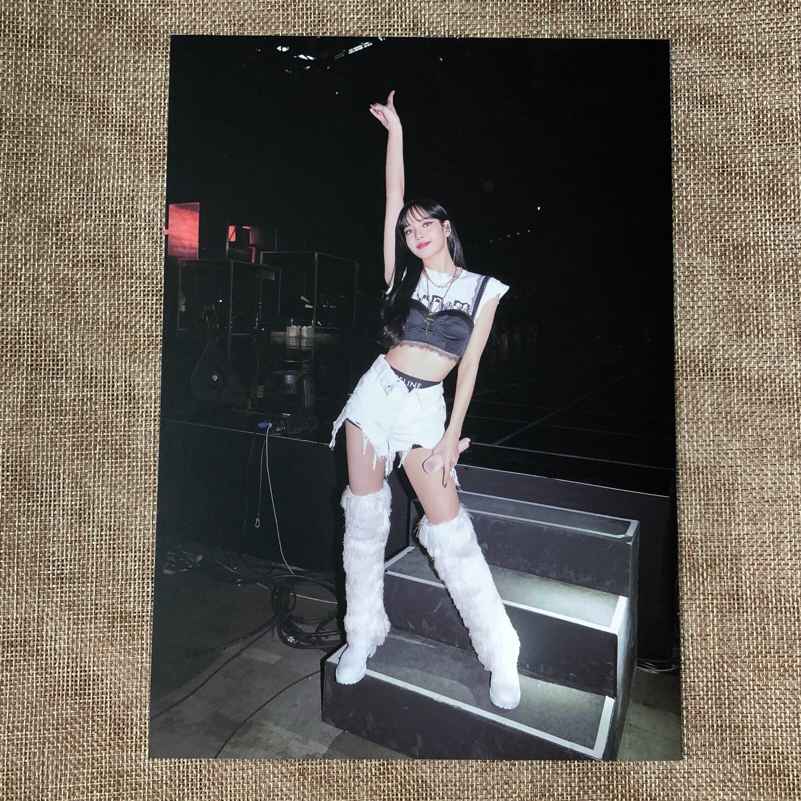 BLACKPINK LISA #2 [ THE SHOW DVD ] Official Postcard Poster / New / Gift