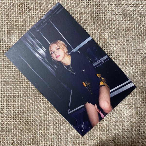 BLACKPINK ROSE #6 [2019 Concert PRIVATE STAGE Chapter 1] Official Photocard /+G